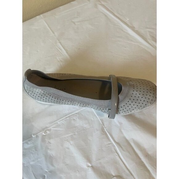 Cole Haan Women's Paloma Gilmore Gray Mary Jane Ballet Flat Shoe Sz. 7.5 - Picture 10 of 16